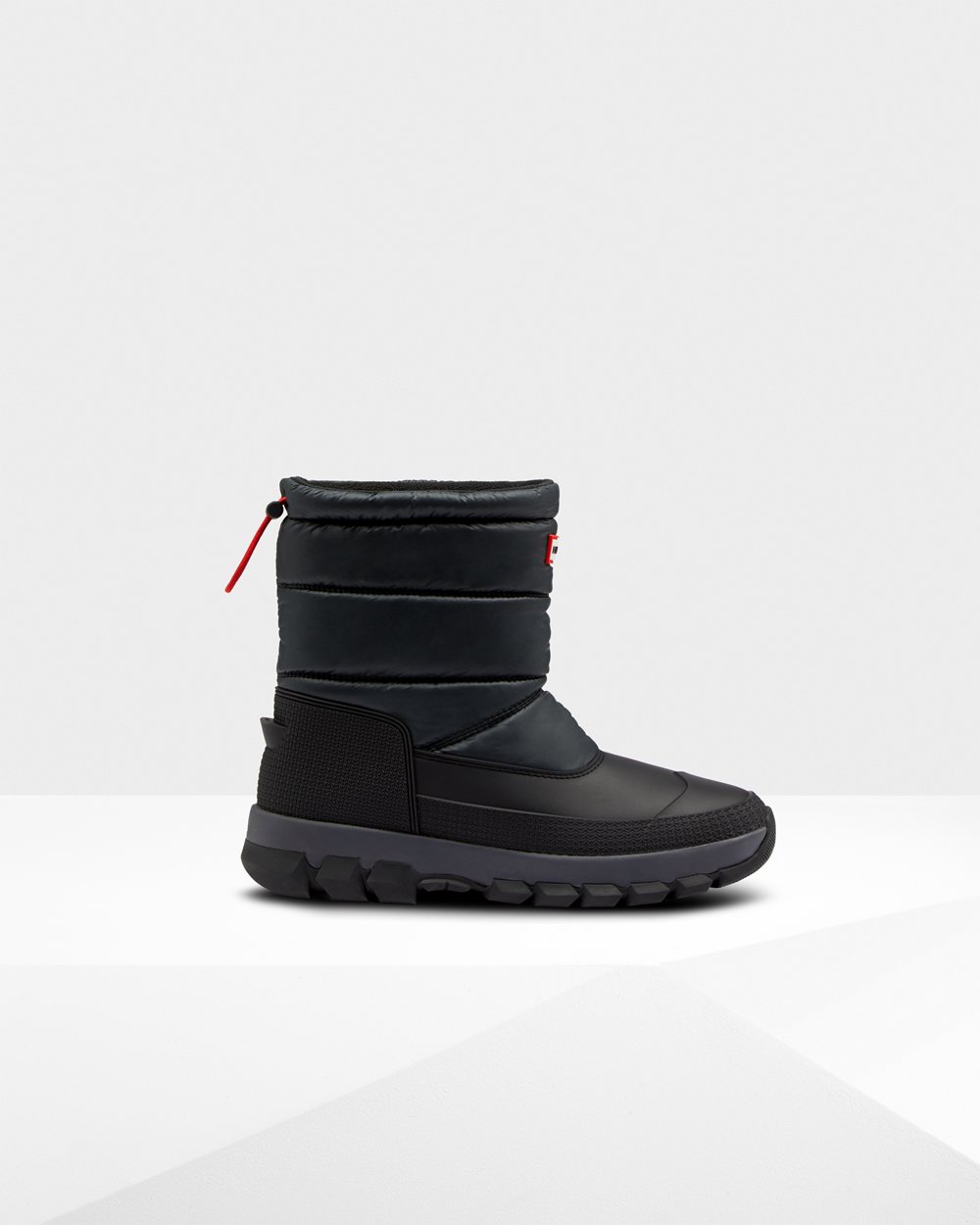 Hunter Kar Çizme Erkek Siyah - Original Insulated Short - Türkiye CA0978512